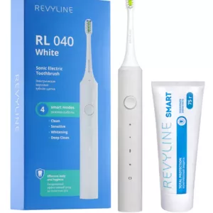 Белая зубная щетка Revyline RL040  
